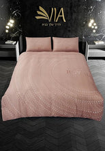 Load image into Gallery viewer, סט מצעים זוגי במגוון צבעים-סט זוגי-Via Home-ורוד-סופר הום