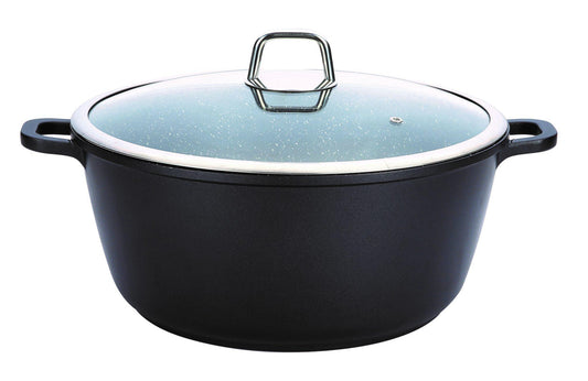 סירי אלומיניום בציפוי שיש במגוון גדלים - סדרת Mineral Stone-סירי אלומיניום-Soltam סולתם-2.5 ליטר-סופר הום