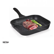 טען תמונה לצפייה בגלריה, Mineral Stone IND מחבת גריל 5.5*28 ס"מ-מחבת גריל-Soltam סולתם-סופר הום