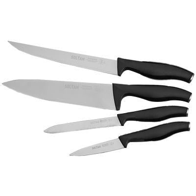 Luxury סט סכינים הכולל סכין שף, סכין רב תכליתית, סכין פריסה וסכין קילוף-סכין-Soltam-סופר הום