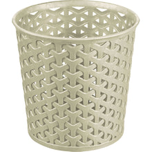 Load image into Gallery viewer, סלסלה סטייל ראטן 716 - צבעים שונים-סל נייר-Keter-קרם-סופר הום