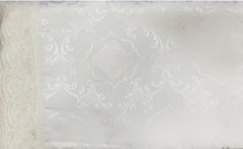 טען תמונה לצפייה בגלריה, מפת שולחן איכותית -2 צבעים-מפת שולחן-SUPERHOME סופרהום-קטן: 300/160 ס"מ-שמנת טבעי-סופר הום