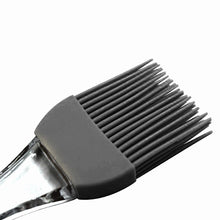 Load image into Gallery viewer, מברשת סיליקון אקריל שקוף קטנה-מברשת-Cucina-אפור-סופר הום