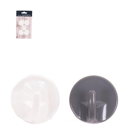 סט 5 מתלים להדבקה-מתלים למטבח-Cucina-אפור-סופר הום