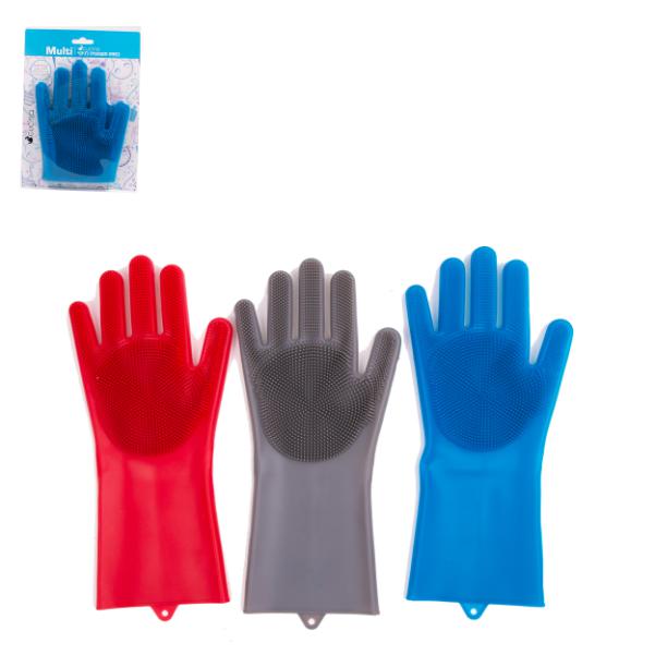 כפפה מקצועית לניקוי-כפפות ניקוי-Cucina-אדום-סופר הום