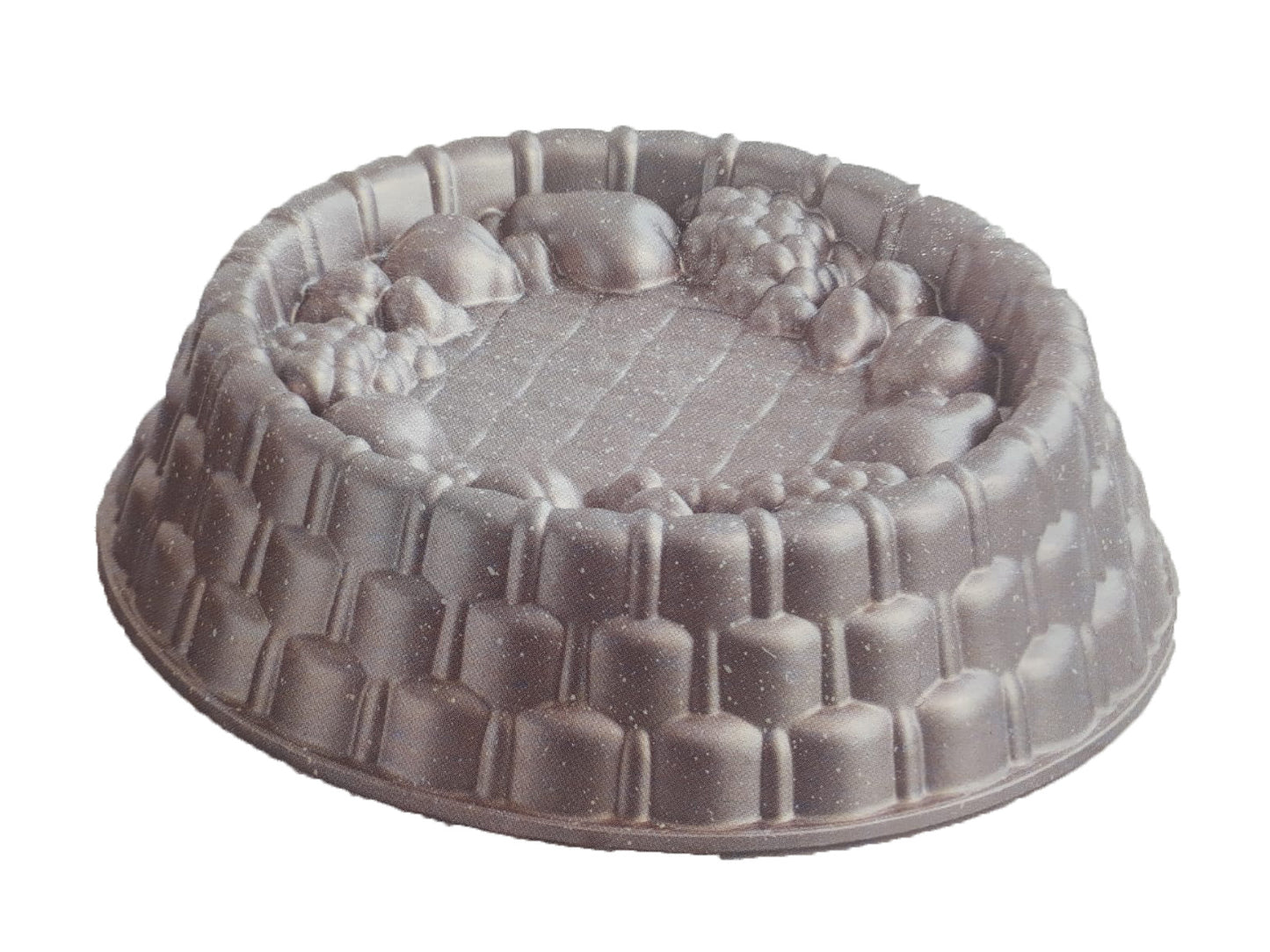 VIOLET תבנית אפיה לעוגה ממתכת בצבעים שונים-תבניות מתכת-nehir-כסף מטאלי-סופר הום