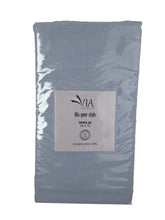 Load image into Gallery viewer, זוג ציפיות כותנה - מגוון גדול של צבעים-ציפיות-Via Home-תכלת בהיר-סופר הום