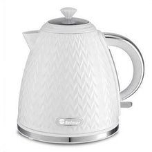 טען תמונה לצפייה בגלריה, קומקום חשמלי מעוצב סדרת זיגזג שחור\לבן-קומקום-SELMOR-לבן-סופר הום