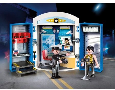 תחנת משטרה מארז נשיאה 70306 City Action-פליימוביל-Playmobil-סופר הום