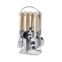 טען תמונה לצפייה בגלריה, סט סכו"ם נירוסטה תלוי דגם SOL-סכו"ם ידית צבעונית-Soltam סולתם-אדום-סופר הום