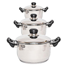 Load image into Gallery viewer, FRESCO סדרת סירים נירוסטה- במגוון גדלים מבית-סירי נירוסטה-Fresco-סיר 20 ס"מ 4 ליטר-סופר הום