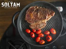 טען תמונה לצפייה בגלריה, פלנצ׳ה גריל עגולה-פלנצ'ה-Soltam סולתם-קוטר 31 ס״מ-סופר הום