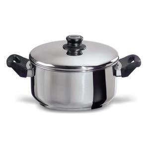 ALON סירים נירוסטה אל חלד במגוון גדלים - סדרת-סירי נירוסטה-Soltam סולתם-סיר 24 ס”מ 4.5 ליטר מסדרת אלון-סופר הום