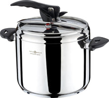 טען תמונה לצפייה בגלריה, ALON סירי לחץ נירוסטה במגוון גדלים מסדרת-סיר לחץ-Soltam סולתם-7 ליטר 22 ס"מ-סופר הום