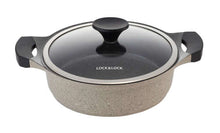 Load image into Gallery viewer, STON סירי יציקה וסוטז' בציפוי אבן שיש במגוון גדלים מסדרת-סירי אלומיניום-Lock & Lock-סוטז׳ יציקה 24 ס״מ. Stone-סופר הום