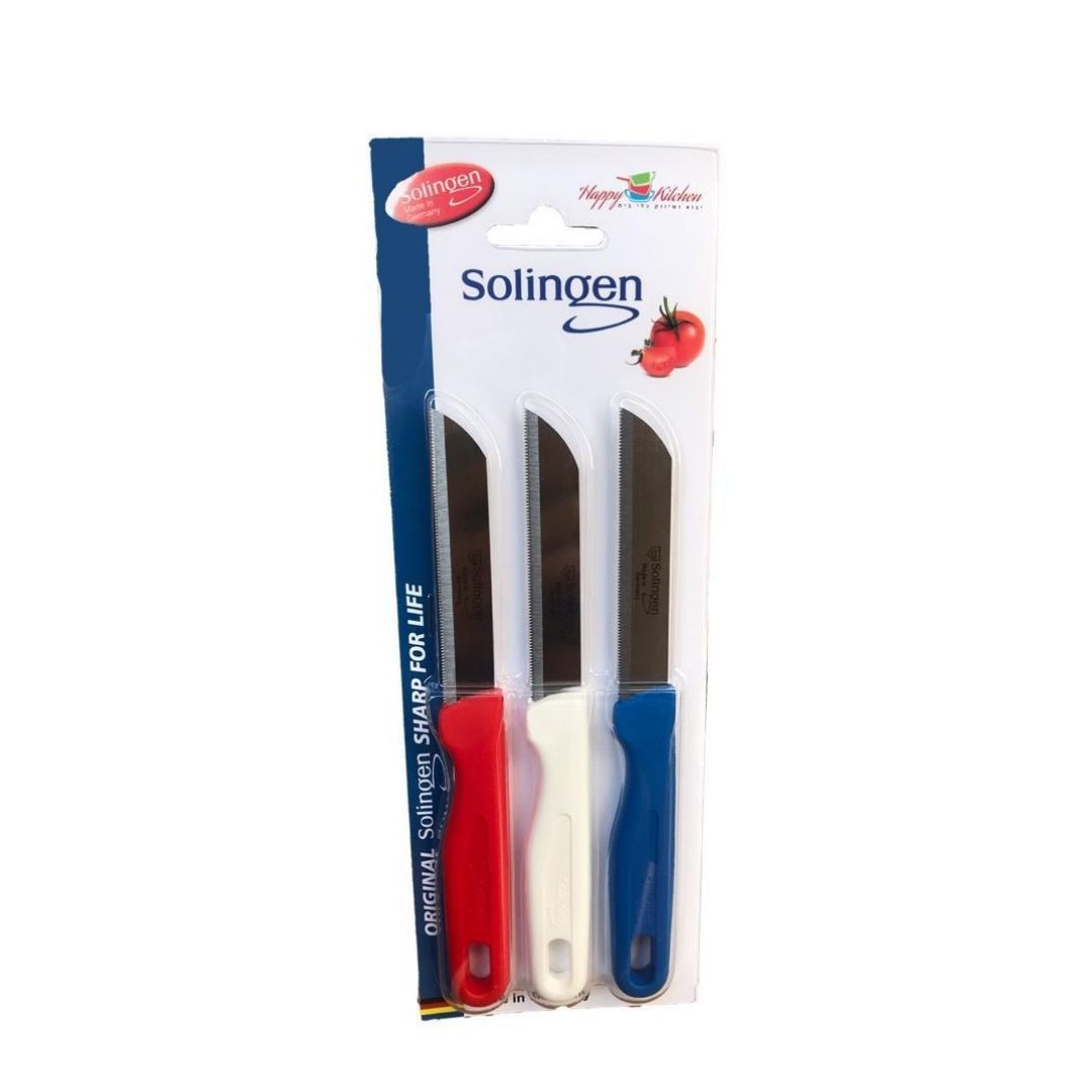 סט 3 סכיני פירות וירקות SOLIGEN-סכין מטבח-SOLINGEN-סופר הום