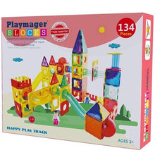 Load image into Gallery viewer, מגנטים לונה פארק 134 חלקים-Playmager-סופר הום