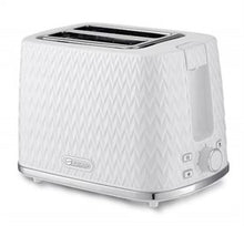 טען תמונה לצפייה בגלריה, מצנם 2 פרוסות מהודר זיג זג דגם SE-561-מצנם-SELMOR-לבן-סופר הום