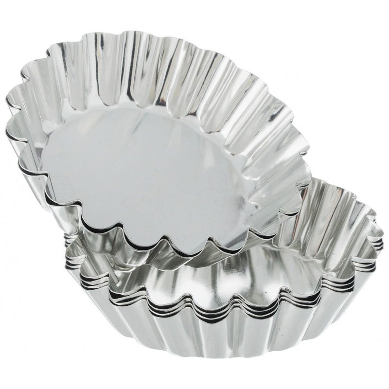 6 תבניות עוגות אישיות קטנות ממתכת בגדלים שונים-תבניות מתכת-Happy Kitchen-קוטר 8 ס"מ-סופר הום