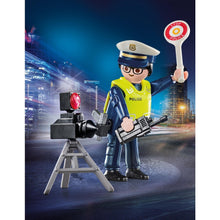 Load image into Gallery viewer, שוטר עם מכמונת מהירות 70305-פליימוביל-Playmobil-סופר הום