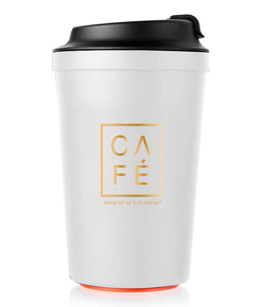 כוס קפה עם תחתית ואקום למניעת נפילות - לבן-כוס תרמית-סופר הום-סופר הום