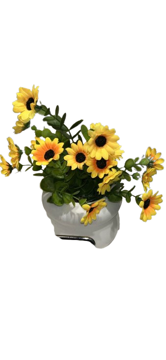 עציץ חמניות בכלי מעוצב-SUPERHOME סופרהום-סופר הום