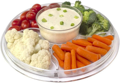 מעמד אקרילי לעוגה MULTI CAKE STAND 3 ב-1-פעמון לעוגה עגולה-Cucina-סופר הום