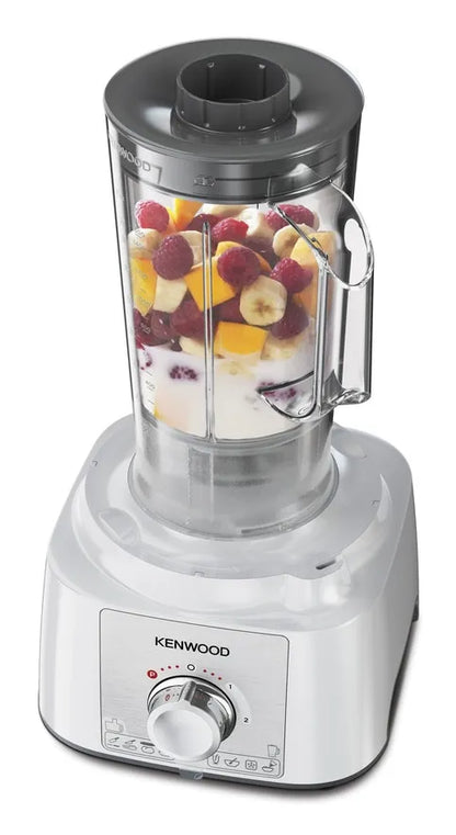 מעבד מזון MultiPro Express 1000W 3 ליטר נירוסטה, לבן-מעבד מזון-Kenwood-סופר הום