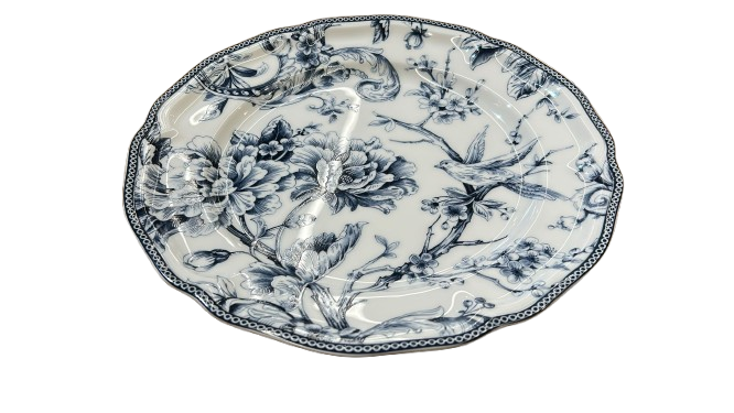 סט 18 חלקים BONE CHINA LIMOGES-סט צלחות פורצלן-GOLYAN-סופר הום