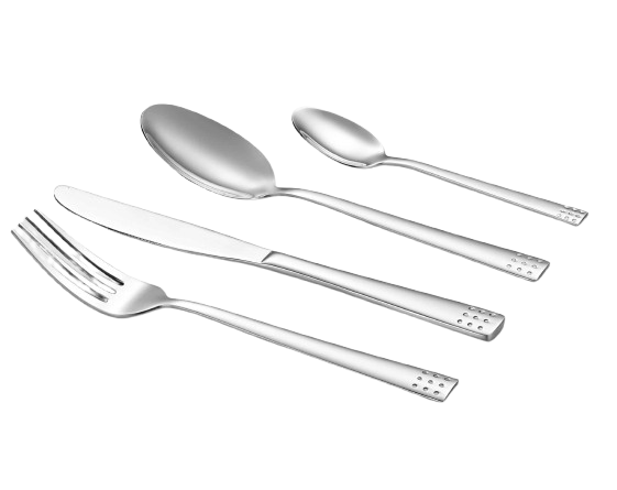 סט סכו"ם MONACO סולתם נירוסטה (24) חל-סכו"ם כסוף-Soltam סולתם-סופר הום