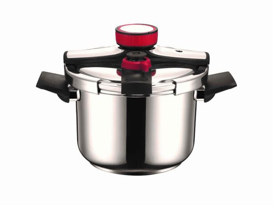 סיר לחץ 24 ס"מ 10 ליטר נירוסטה + מכסה זכוכית Comfort-סיר לחץ-Soltam סולתם-סופר הום