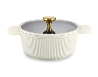 סוטאז' סדרת Passion - מגוון צבעים ומידות-סירי אלומיניום-Soltam סולתם-שמנת-7.1 ליטר-סופר הום