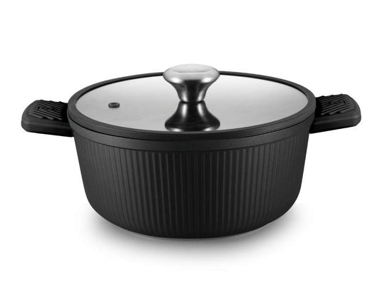 סוטאז' סדרת Passion - מגוון צבעים ומידות-סירי אלומיניום-Soltam סולתם-שחור-7.1 ליטר-סופר הום