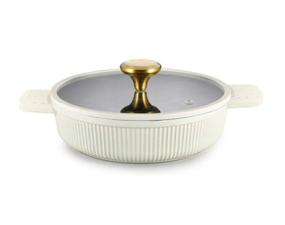 סוטאז' סדרת Passion - מגוון צבעים ומידות-סירי אלומיניום-Soltam סולתם-שמנת-5.7 ליטר-סופר הום