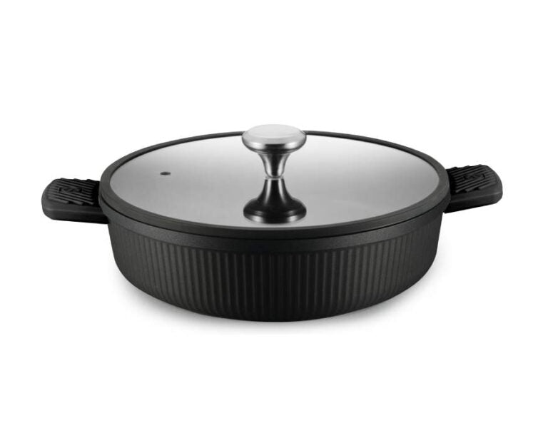 סוטאז' סדרת Passion - מגוון צבעים ומידות-סירי אלומיניום-Soltam סולתם-שחור-5.7 ליטר-סופר הום