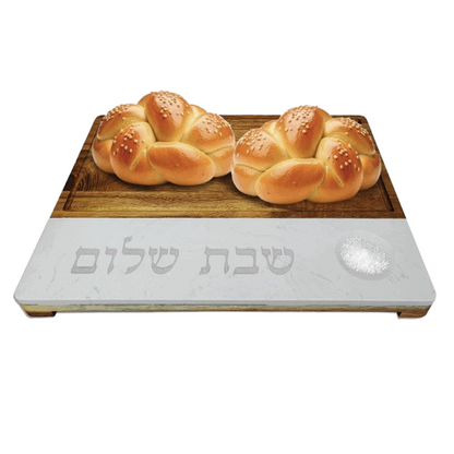 מגש לחלות מעץ-מגש לחלות מעץ-Via Home-סופר הום