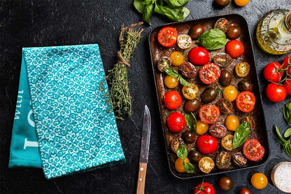 מגבת מטבח עם כיתוב "COOKING WITH LOVE"-מגבת מטבח-Befor Market Group Ltd-סופר הום