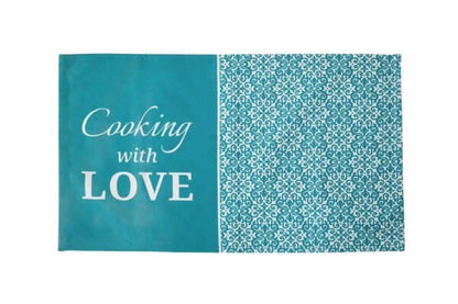 מגבת מטבח עם כיתוב "COOKING WITH LOVE"-מגבת מטבח-Befor Market Group Ltd-סופר הום