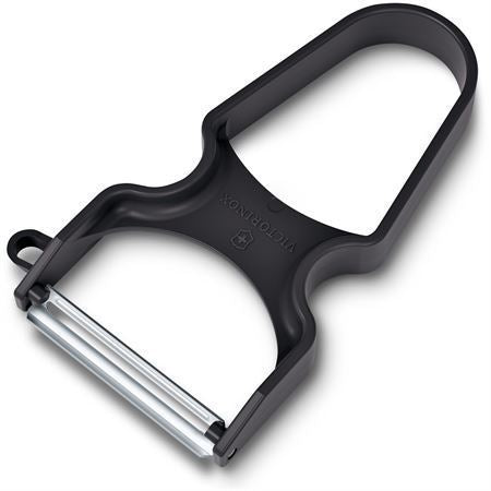 קולפן חלק Rapid - שחור/אדום-קולפן ירקות-Victorinox-שחור-סופר הום