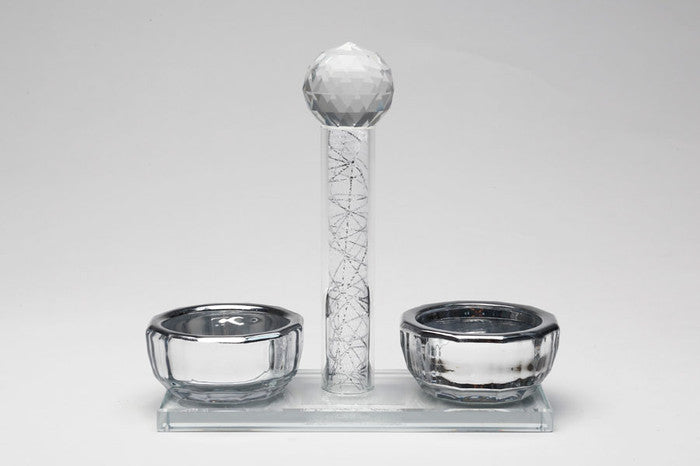 מלחיה יהודית קריסטל SILVER-מלחייה פתוחה-GOLYAN-סופר הום