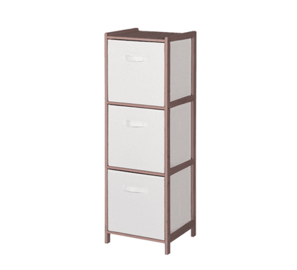 מעמד 3 מגירות דגם BAMBOO-מגירון רחב-Via Home-סופר הום