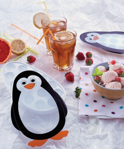 תבנית קוביות קרח עגולות - פינגווין-תבנית לקרח-עולם הבית-סופר הום