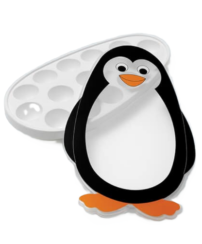 תבנית קוביות קרח עגולות - פינגווין-תבנית לקרח-עולם הבית-סופר הום