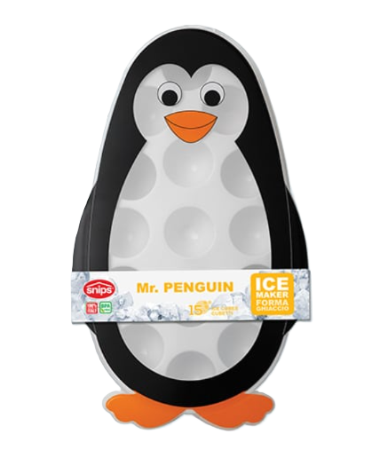 תבנית קוביות קרח עגולות - פינגווין-תבנית לקרח-עולם הבית-סופר הום
