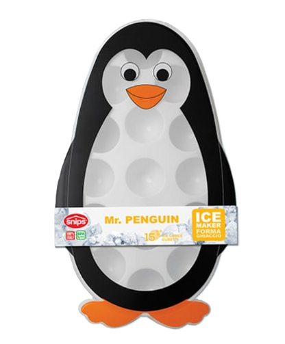 תבנית קוביות קרח עגולות - פינגווין-תבנית לקרח-עולם הבית-סופר הום
