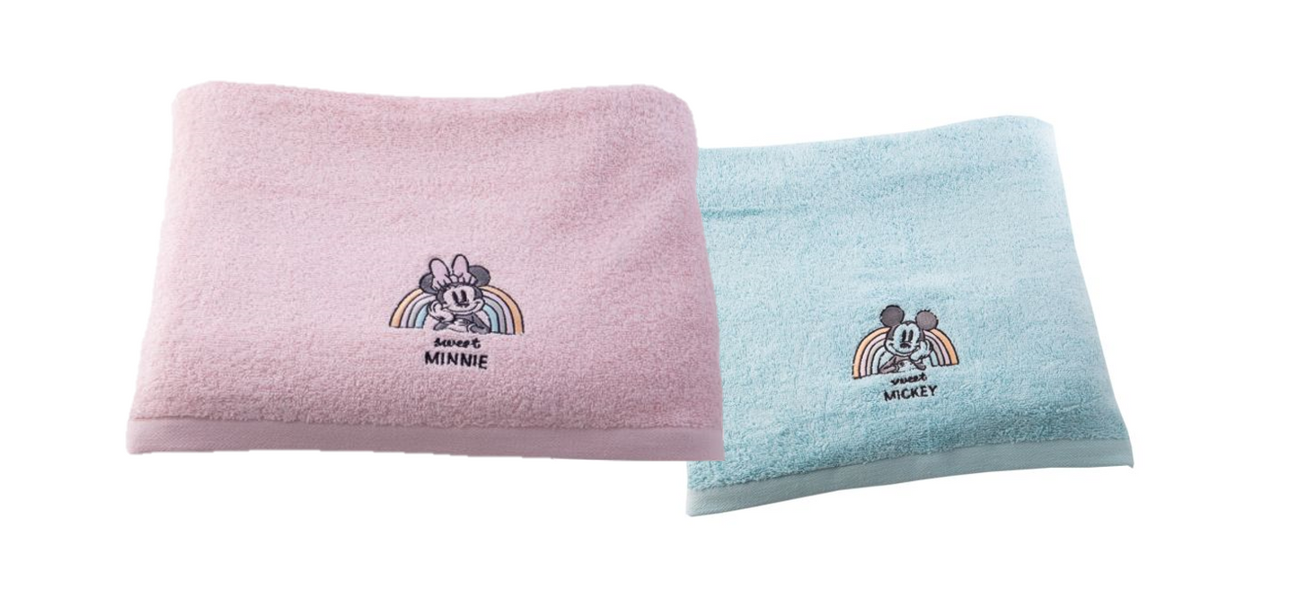 מגבת רחצה SWEET MICKEY ורוד\תכלת-מגבת ילדים-Vardinon ורדינון-ורוד-סופר הום