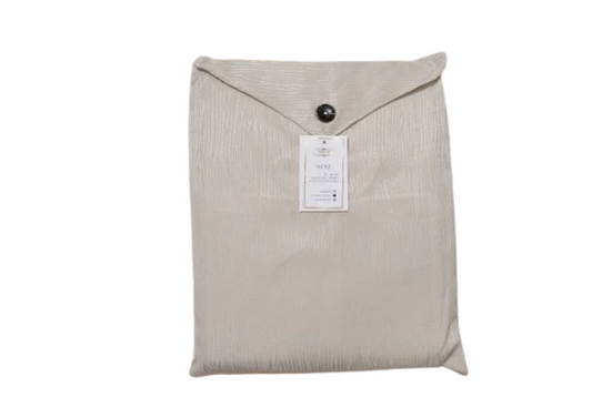 מפת שולחן דגם קורטני שמנת - מגוון אורכים-מפת שולחן-ASHRAM-4 מטר-סופר הום