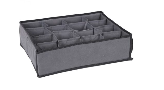 ארגונית בד 16 תאים 36*28*10 ס"מ-ארגונית בד-Via Home-סופר הום