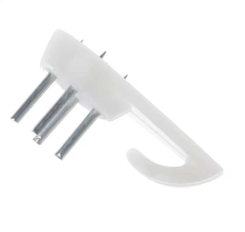 סט 4 מתלים לתמונה - מגוון גדלים-וו תלייה לקיר-Home smart-קטן -אורך 3 ס