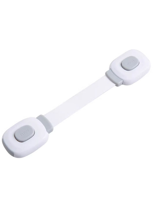 מנעול בטיחות לילדים לארונות ומגירות - מקצועי כולל לחצן-נועל דלתות-Herman-סופר הום